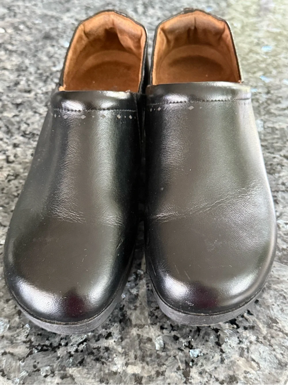 Shoes For Crews Black Slip-On Work Clogs